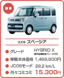 スズキスペーシア