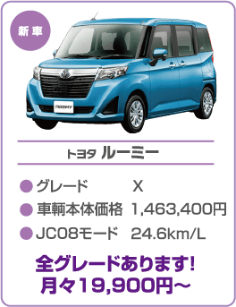 トヨタ ルーミー